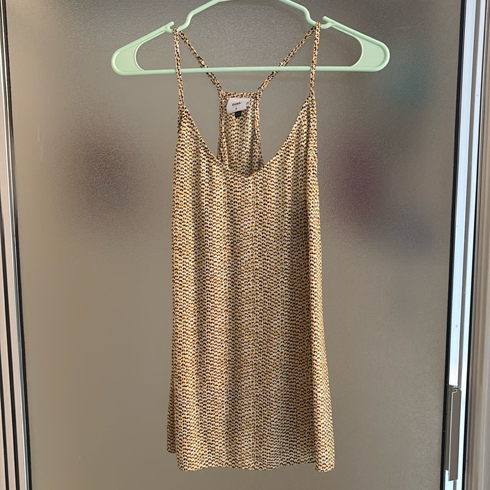 CABI small yellow camisole